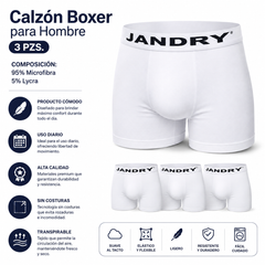 3 Pzs. Boxer Brief Stretch Microfibra by Don Calcetín