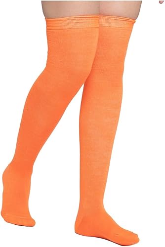 Calceta Larga Medieta Lisa Algodón Varios Colores Fashion 3 Piezas