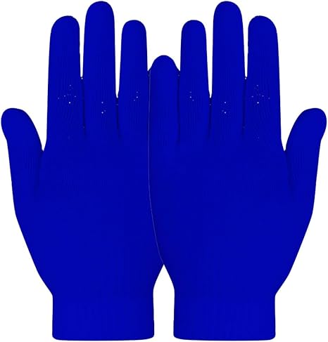 6 Pares Guante Invierno Cálido Elástico Mujer Hombre Unisex Varios Colores