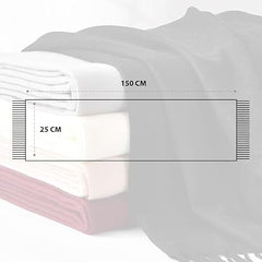 Bufanda De Invierno Para Mujer Hombre Unisex Suave Al Tacto Calientita 3 Piezas