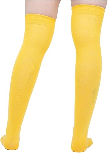 Calceta Larga Medieta Lisa Algodón Varios Colores Fashion 3 Piezas
