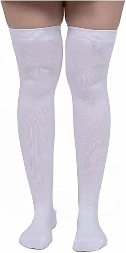 Calceta Larga Medieta Lisa Algodón Varios Colores Fashion 3 Piezas