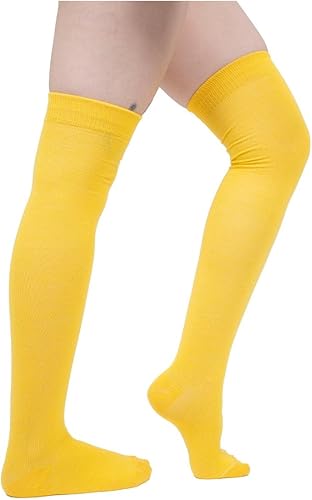 Calceta Larga Medieta Lisa Algodón Varios Colores Fashion 3 Piezas
