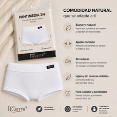 Pantaleta 3/4 Moldea Figura Body Siluette by Don Calcetín