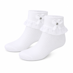 Calceta Tobillera Con Encaje Niña 6 Pares by Don Calcetín