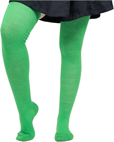 Calceta Larga Medieta Lisa Algodón Varios Colores Fashion 3 Piezas