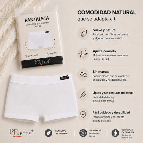 Pantaleta Moldea Figura Body Siluette by Don Calcetín