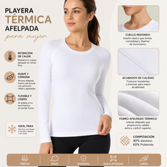 Playera Térmica Afelpada Mujer by Don Calcetín
