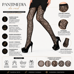 Pantimedia Sexy De Red Varios Diseños by Don Calcetín