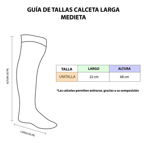 Calceta Larga Medieta Navideña Grinch Santa Algodón Calidad