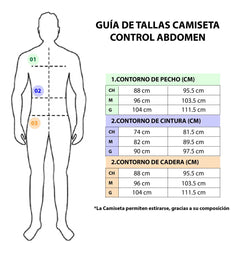 Camiseta Interior Hombre - 3 piezas - Moldea Abdomen Y Cintura by Don Calcetín