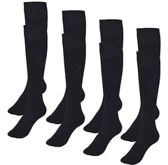 Calceta Futbol Soccer Larga Colores Medias De Deporte 4pares