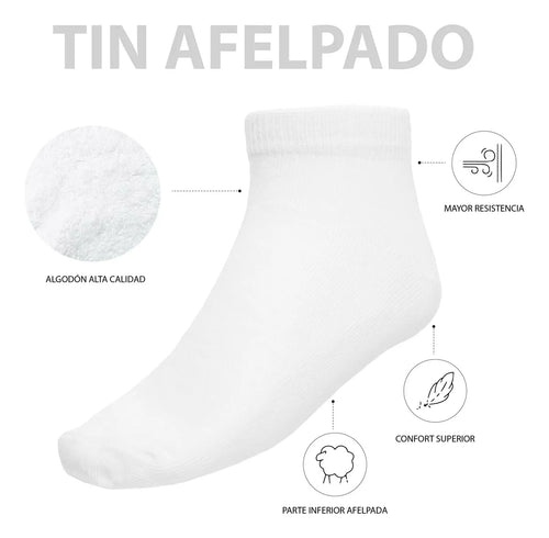6 Pares Tines Calcetines Hombre Algodón Alta Calidad Koos Varios Diseños