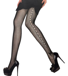 Media Malla Sexy De Red Mujer Varios Diseños Transparente