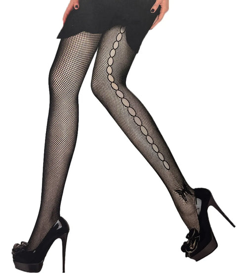 Media Malla Sexy De Red Mujer Varios Diseños Transparente