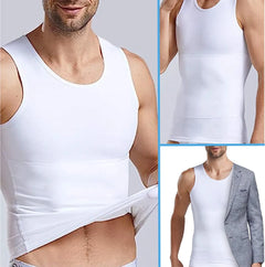 Camiseta Interior Hombre - Control de Postura Soporte Lumbar