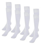 Calceta Futbol Soccer Larga Colores Medias De Deporte 4pares
