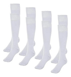 Calceta Futbol Soccer Larga Colores Medias De Deporte 4pares