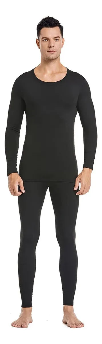 Conjunto De Ropa Interior Térmica Hombre Caliente Cómoda 2 Conjuntos