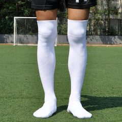 Calceta Futbol Soccer Larga Colores Medias De Deporte 4pares