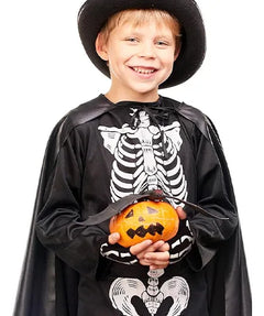3 Pares Guantes De Esqueleto Niño Y Bebé Halloween Disfraz