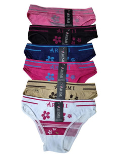 Ropa interior Bikini mujer Surtido varios colores 12 Piezas Unitalla