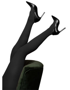 Pantimedia Media Negra Seamless Unitalla Para Mujer