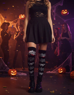 Calceta Larga Medieta Araña Craneo