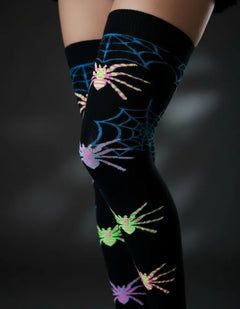 Calceta Larga Medieta Araña Colores