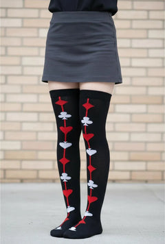 Calceta Larga Medieta Póquer As Corazon