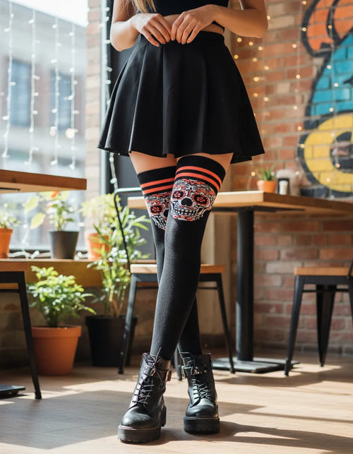 Calceta Larga Medieta Calavera