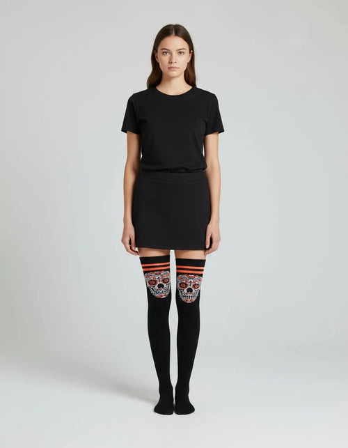 Calceta Larga Medieta Calavera