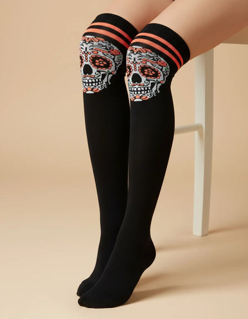 Calceta Larga Medieta Calavera