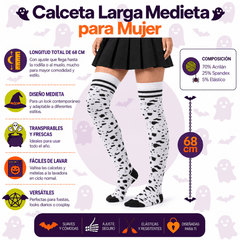 Calceta Larga Medieta Dalmata - Don Calcetín