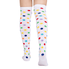 Calceta Larga Medieta Puntos Multicolor - Para Mujer - Don Calcetín