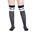 Calcetas Largas Halloween - Estampado Jack Rayas - Don Calcetín