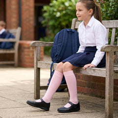 Camila Calcetas Escolares De Algodón Para Niña, 6 Pares - Don Calcetín