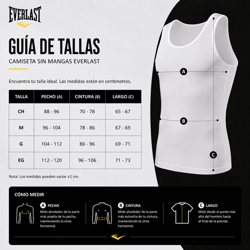 Camiseta Sin Manga Everlast - Don Calcetín