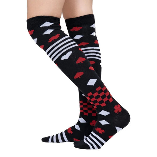 Calceta Larga Medieta Póquer Cartas