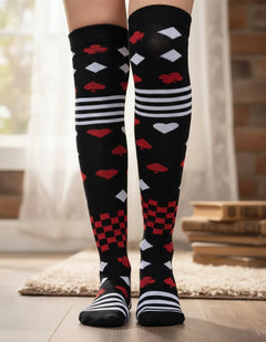 Calceta Larga Medieta Póquer Cartas