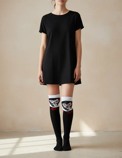 Calceta Larga Medieta Catrina