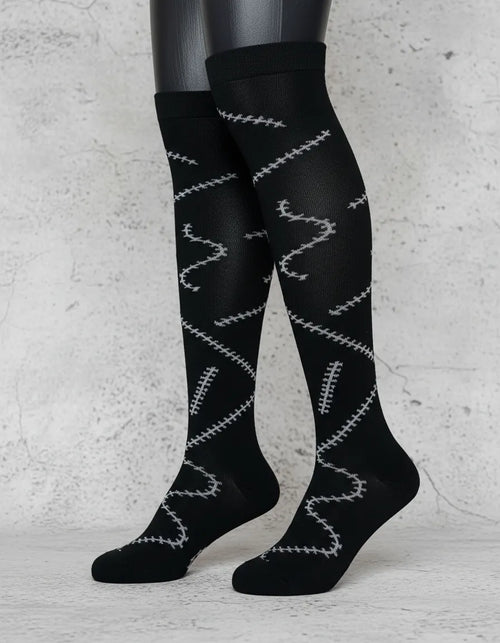 Calceta Larga Medieta Zombie Cicatriz