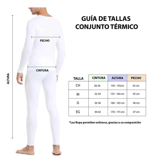 Conjunto Térmico Hombre - Calor Cómodo Todo el Día - Don Calcetín