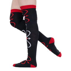 Calceta Larga Medieta Corazones