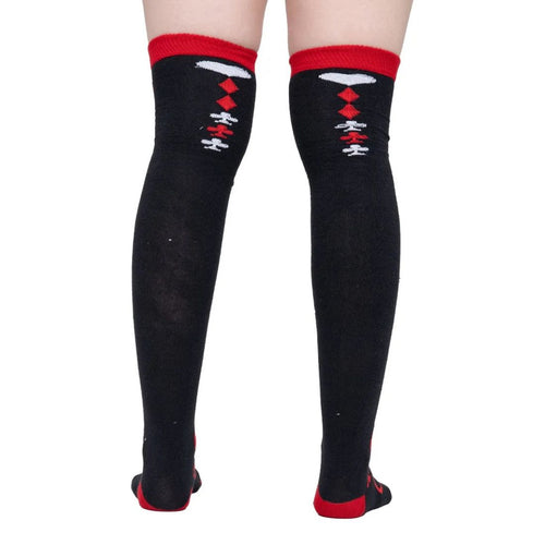 Calceta Larga Medieta Corazones