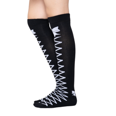 Calceta Larga Medieta Listón