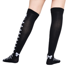 Calceta Larga Medieta Listón