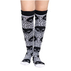 Calceta Larga Medieta Craneos BN