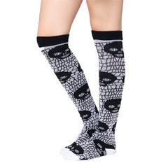 Calceta Larga Medieta Craneos BN