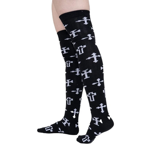 Calceta Larga Medieta Cruces Estilos